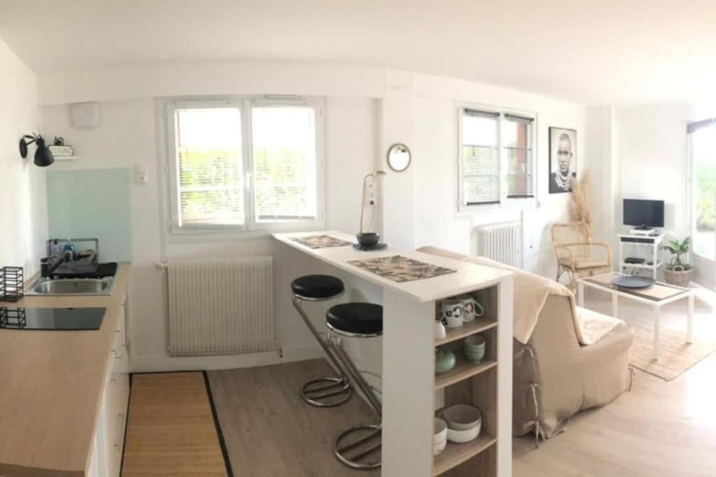 Studio Rivahome Ouistreham Esterno foto